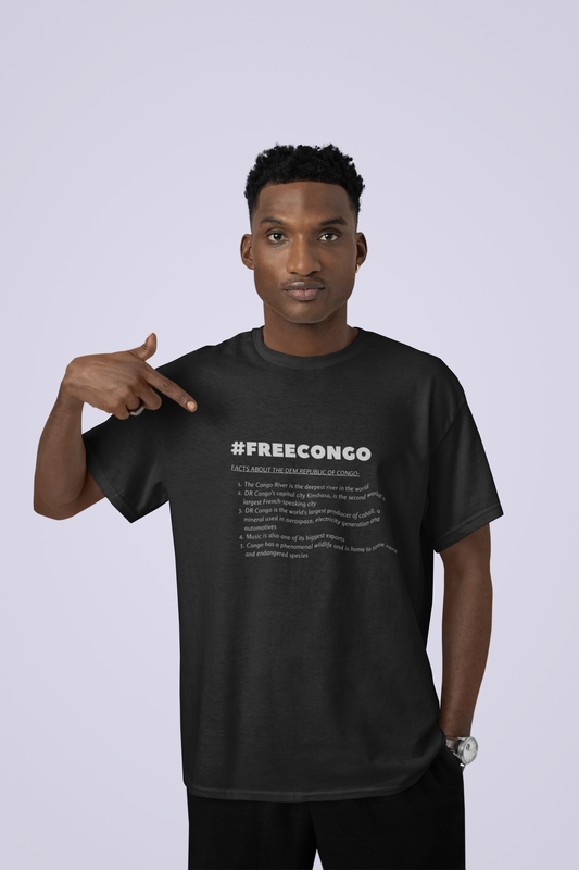 #FREECONGO Facts Tee